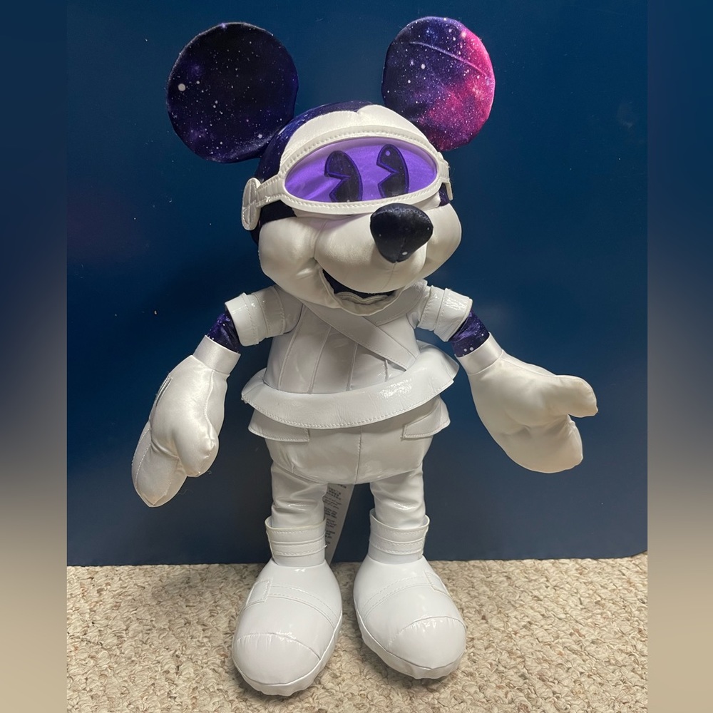 Space Mountain Mickey Plush- Walt Disney World’s 50th anniversary collection.